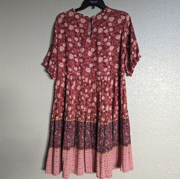 Knox rose by target boho tiered dress size small - Picture 2 of 6
